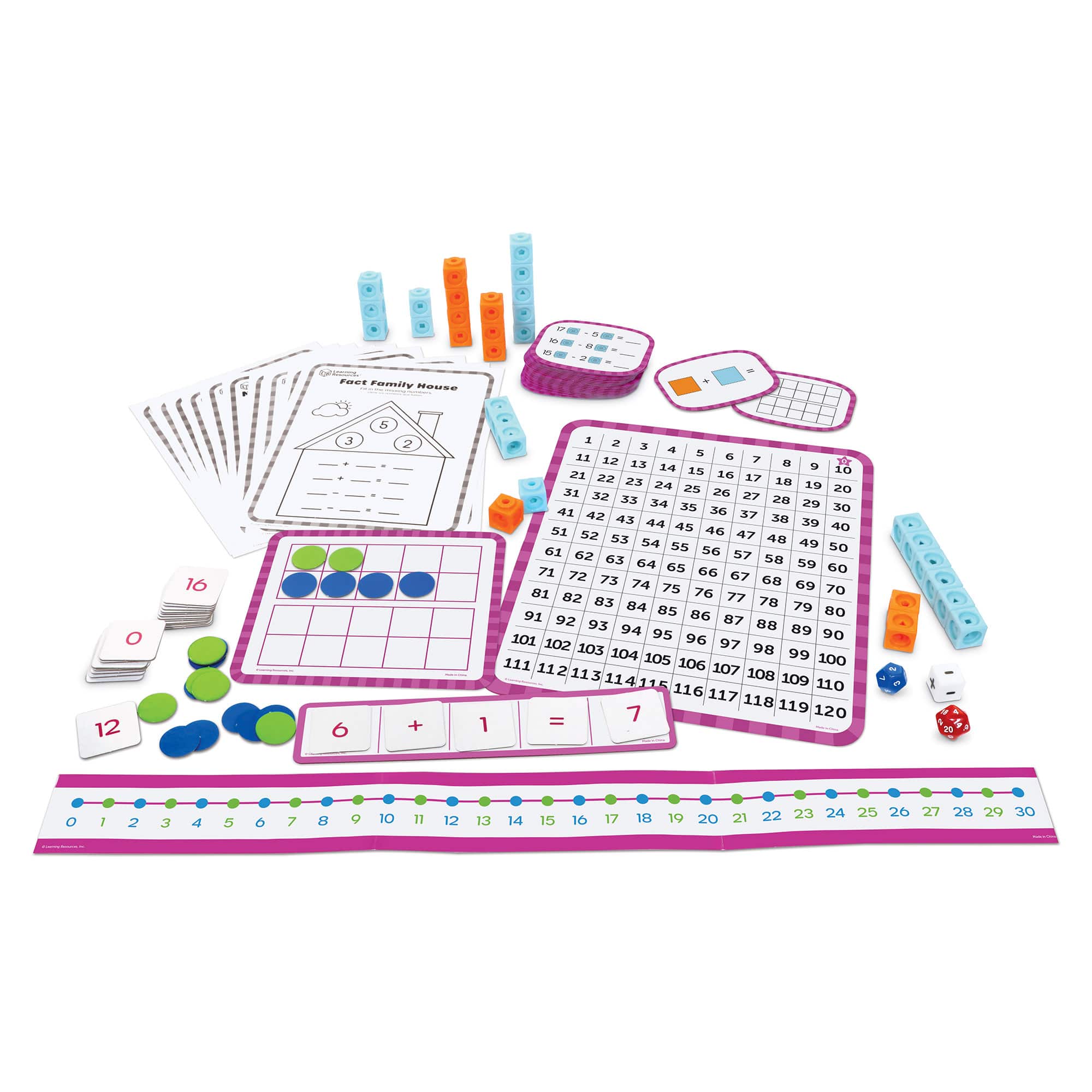Learning Resources Skill Builders! 1st Grade Addition & Subtraction